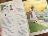 The Real Mother Goose, Illustrated by Blanche Fisher Wright, Vintage 1970, Hardcover Book