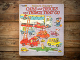 Richard Scarry’s Cars and Trucks and Things That Go, Hardcover Book, 1981