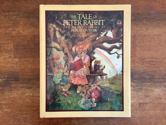 The Tale of Peter Rabbit and Other Stories by Beatrix Potter, Illustrated by Allen Atkinson, Vintage 1982, Hardcover Book with Dust Jacket