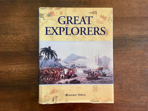 Great Explorers by Roderic Owen, Vintage 1995, HC Dj