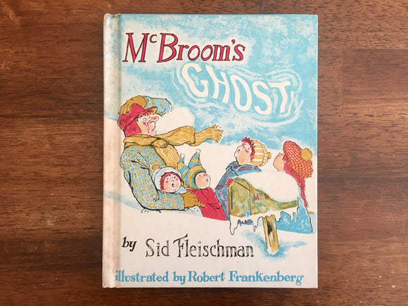 McBroom’s Ghost by Sid Fleischman, Illustrated by Robert Frankenberg, Vintage 1971, Hardcover Book