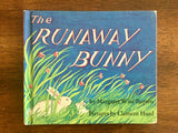 Runaway Bunny by Margaret Wise Brown, Vintage 1972, Pictures by Clement Hurd
