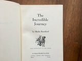 The Incredible Journey by Sheila Burnford, Vintage 1961, Illustrated by Carl Burger, HC