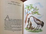 Aesop’s Fables, Illustrated by Fritz Kredel, Illustrated Junior Library, Vintage 1947