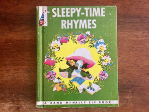 Sleepy-Time Rhymes, Hardcover Book, Vintage 1964, Illustrated