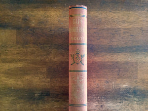Guy Mannering by Sir Walter Scott, Watch Weel Edition, Antique 1900, Illustrated