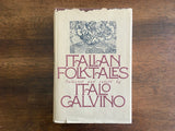 Italian Folktales, Selected and Retold by Italo Calvino, Vintage 1980, HC DJ