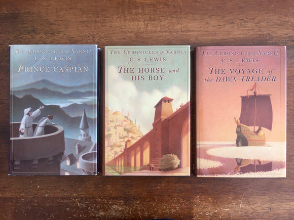 Prince Caspian, The Horse and His Boy, The Voyage of the Dawn Treader, by C.S. Lewis