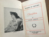 Cleopatra by Jacob Abbott, Makers of History, Antique, Hardcover Book, Werner