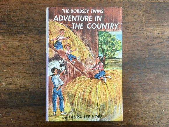 The Bobbsey Twins' Adventure in the Country by Laura Lee Hope, Vintage 1961, Hardcover Book, Illustrated