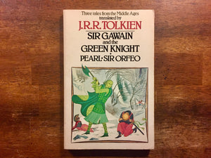 Sir Gawain and the Green Knight, Pearl, Sir Orfeo, by J.R.R. Tolkien, Vintage 1975