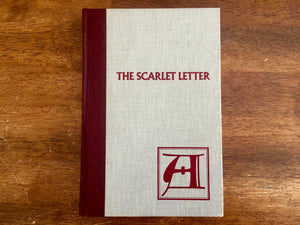 The Scarlet Letter by Nathaniel Hawthorne, Illustrated by Robert Quackenbush, Hardcover Book, Vintage 1984