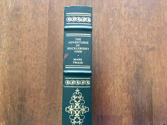 The Adventures of Huckleberry Finn by Mark Twain, Franklin Library, Vintage 1979