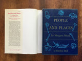 People and Places by Margaret Mead, A Rainbow Book, Illustrated by W.T. Mars and Jan Fairservis, Vintage 1959, Hardcover Book with Dust Jacket