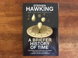 A Briefer History of Time by Stephen Hawking, Hardcover Book with Dust Jacket