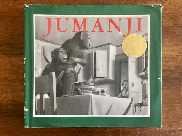 Jumanji, Hardcover Book with Dust Jacket, Vintage 1981