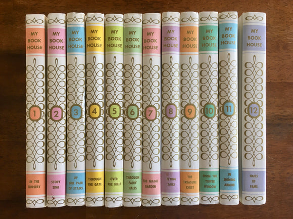 My Book House, 12-Volume Set, Edited by Olive Beaupre Miller, Vintage 1971, Hardcover Books, Illustrated